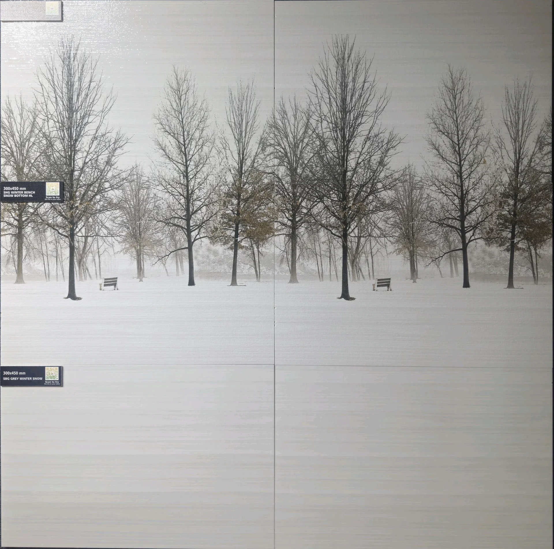 GREY WINTER SNOW