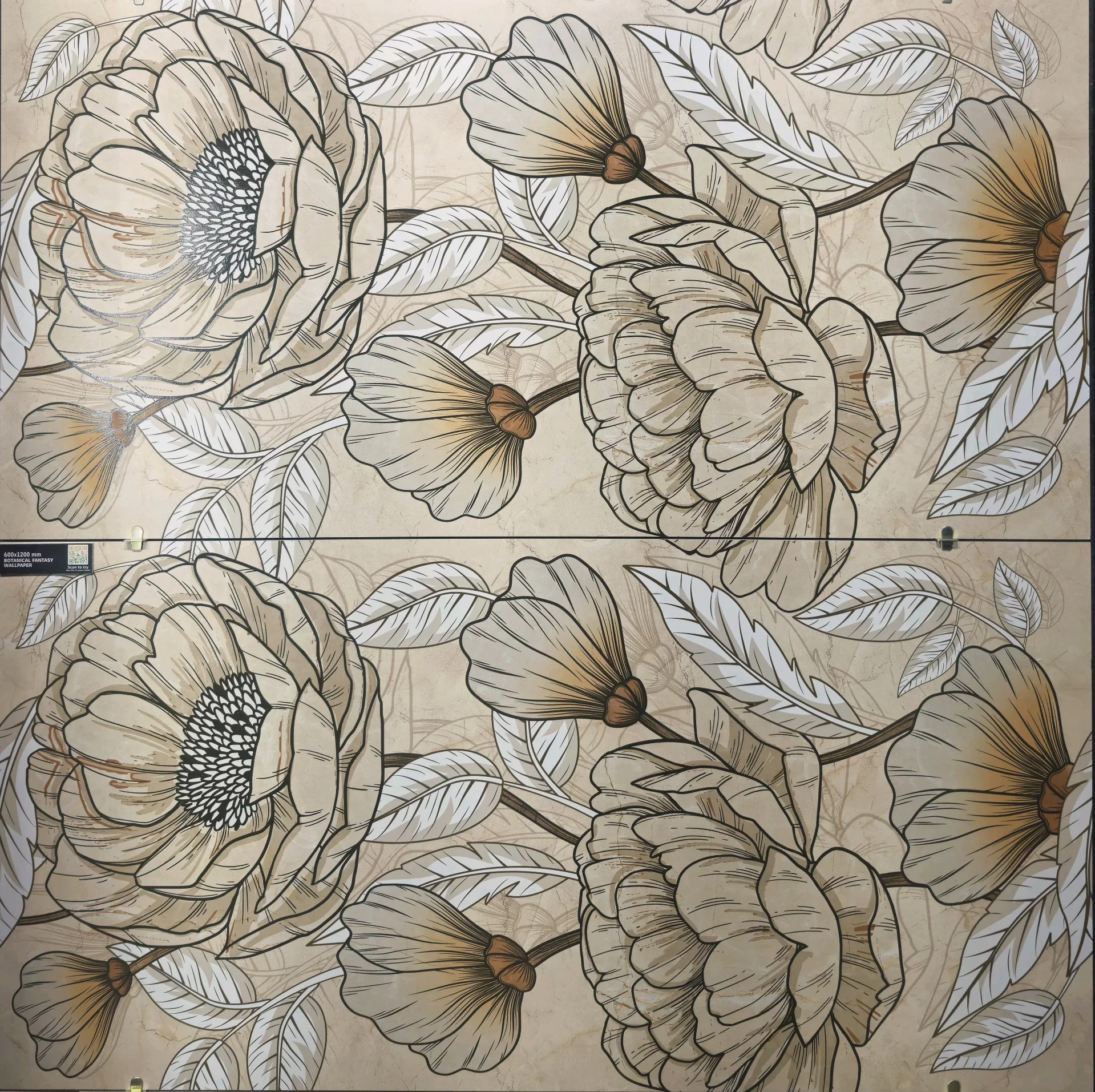BOTANICAL FANTASY WALLPAPER 