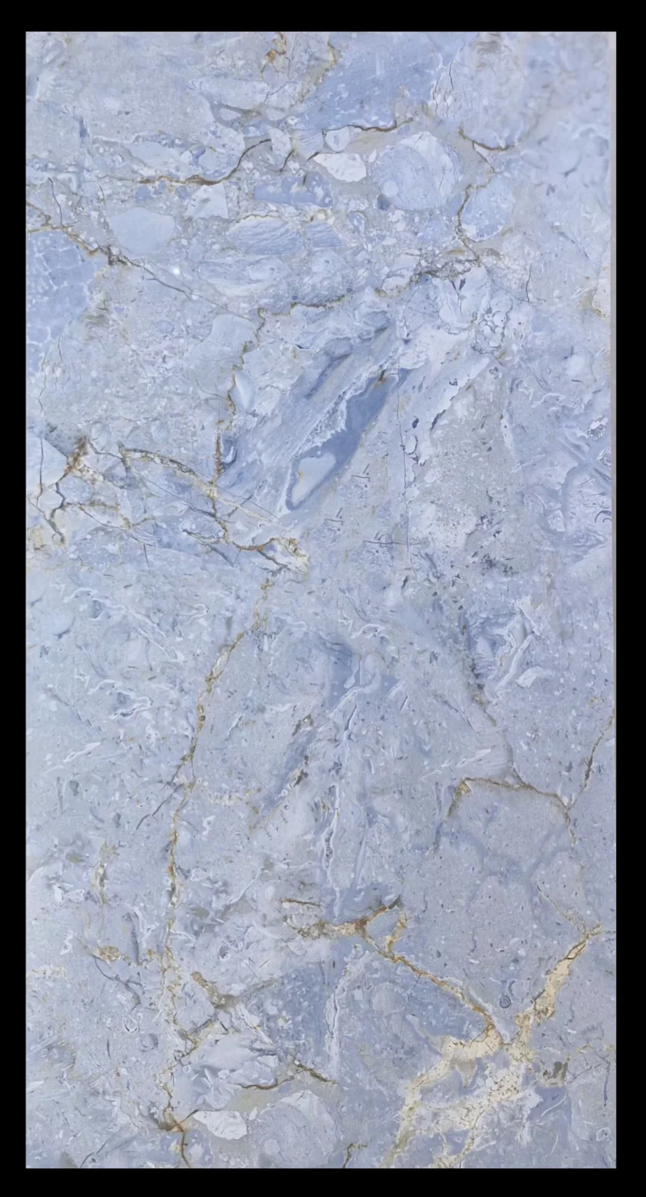 GLOSS BRECCIA BLUE GOLD VEIN