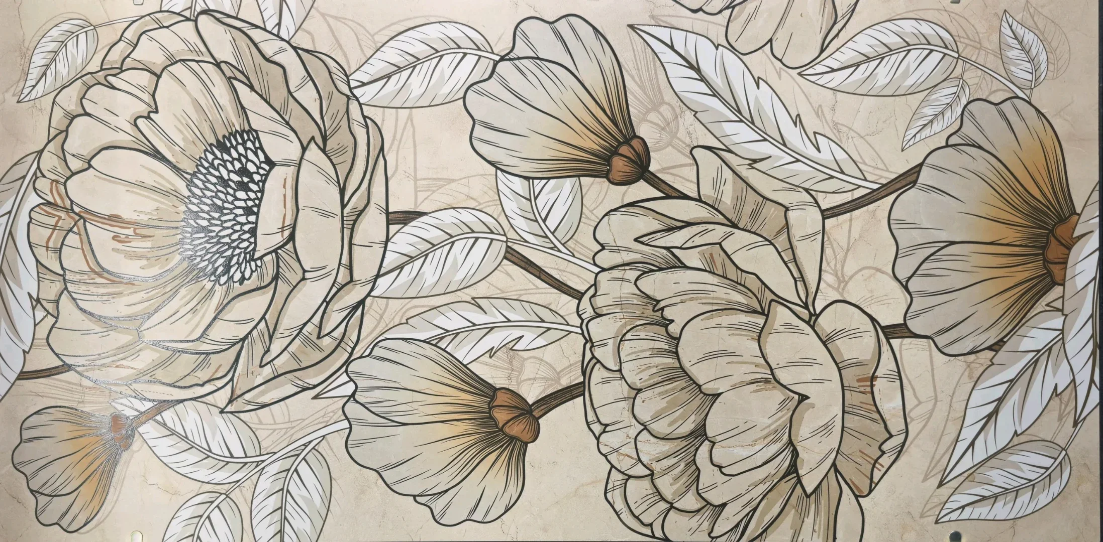 BOTANICAL FANTASY WALLPAPER  - thumb 1