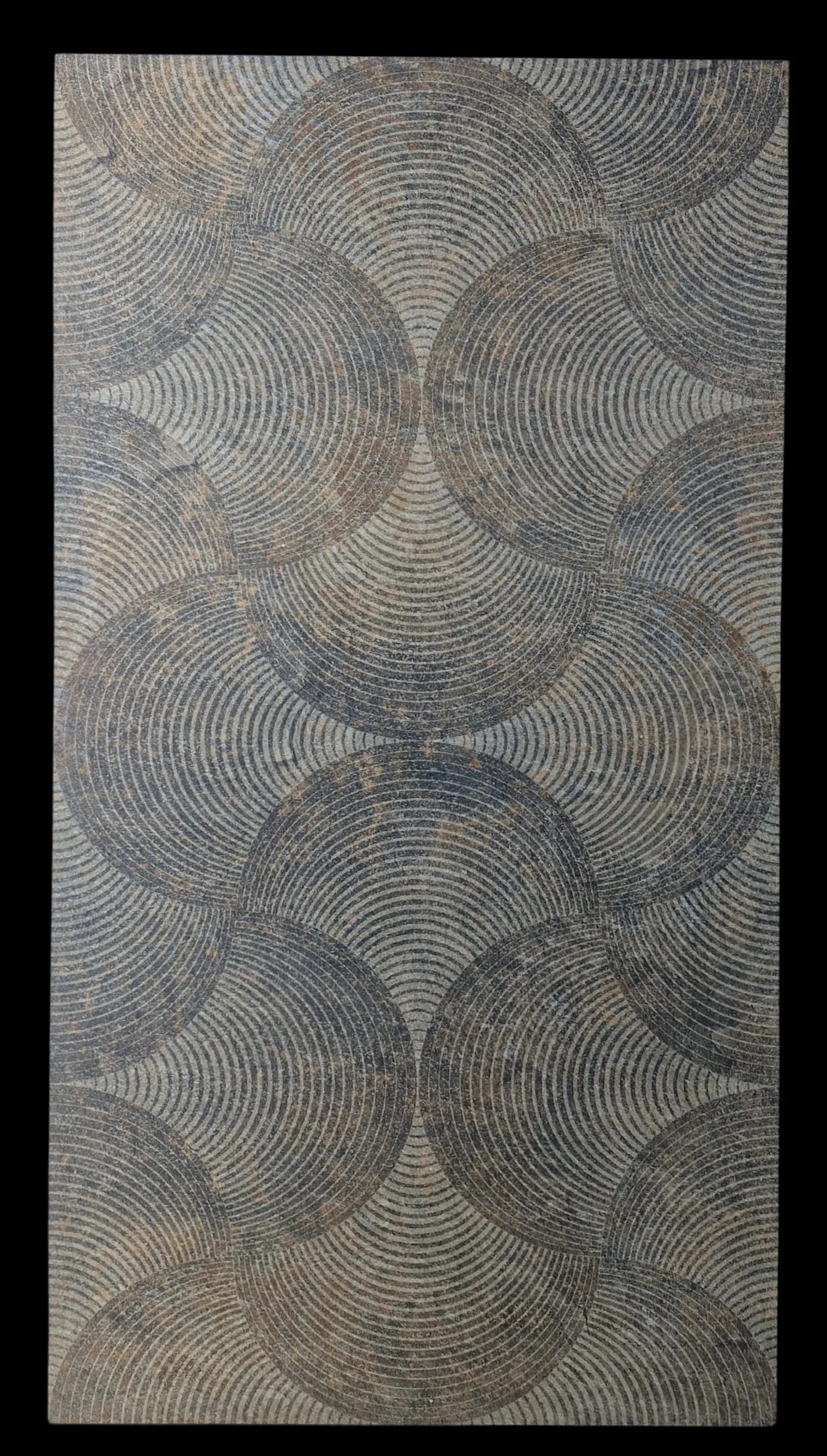 BRONZE RIPPLE RUSTIC WALLPAPER  - thumb 1