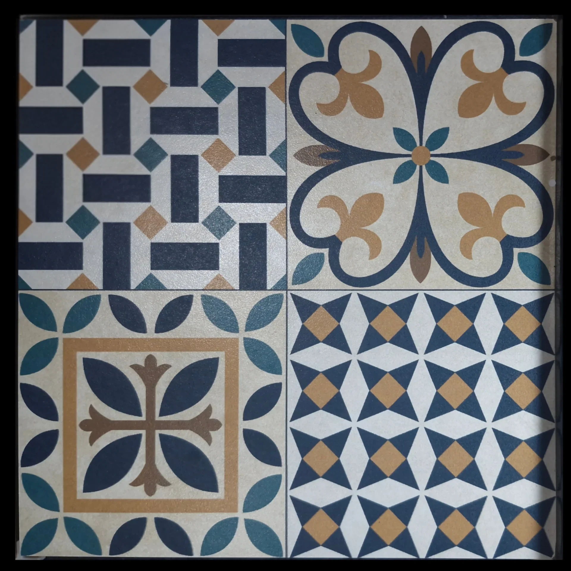 HP MOROCCAN BLOOMS TEAL - thumb 2