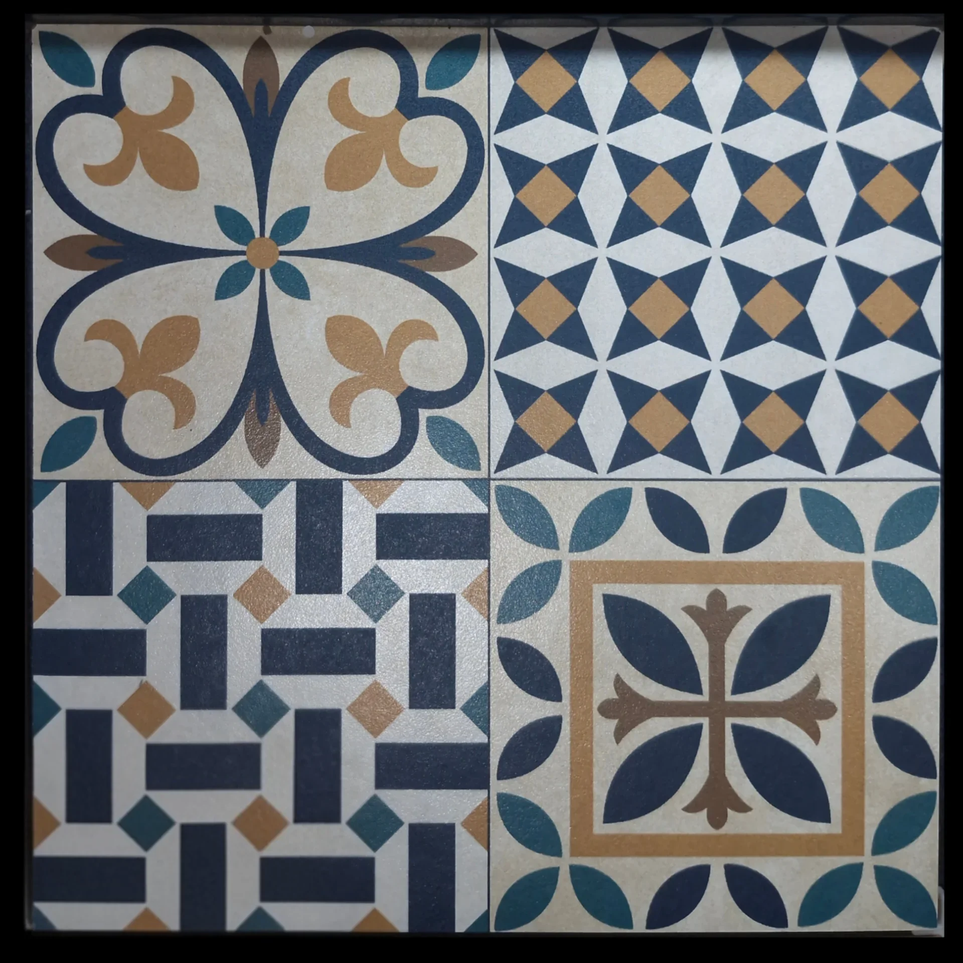 HP MOROCCAN BLOOMS TEAL - thumb 3