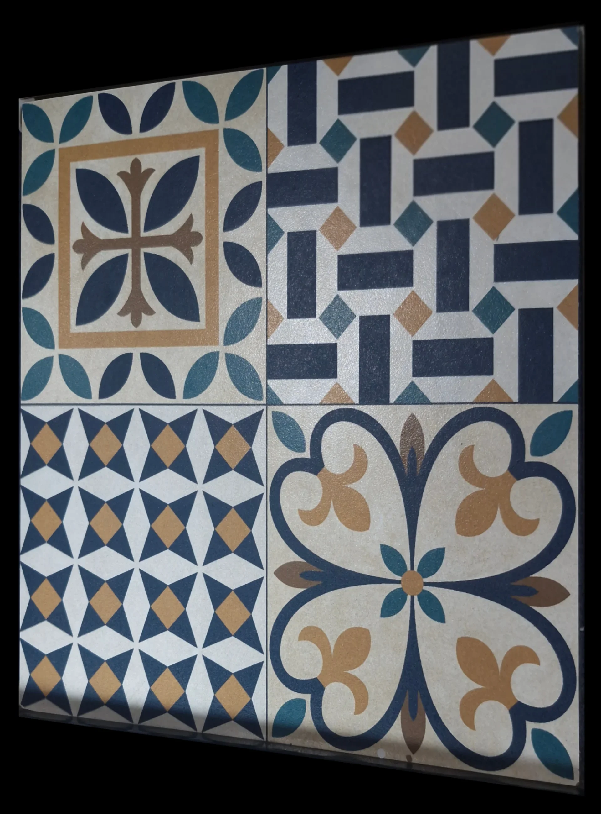 HP MOROCCAN BLOOMS TEAL - thumb 6