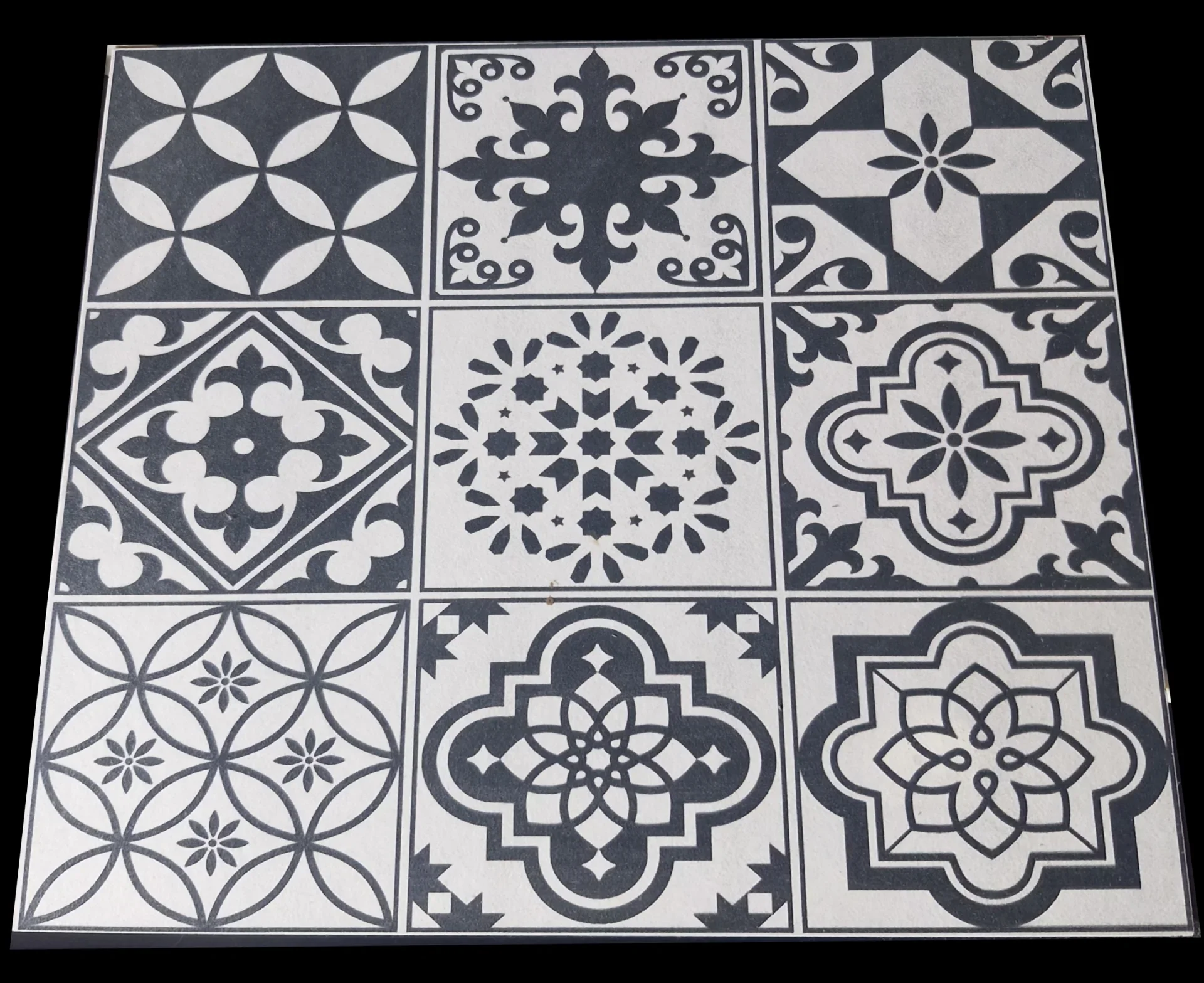 HP B & W ZELLIGE MOROCCAN  - thumb 6