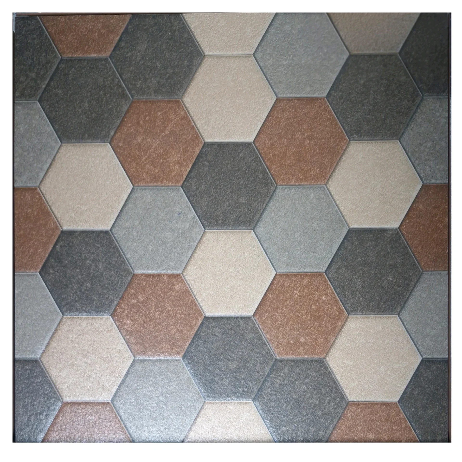 HRP BEIGE MULTI HEXAGON STONE