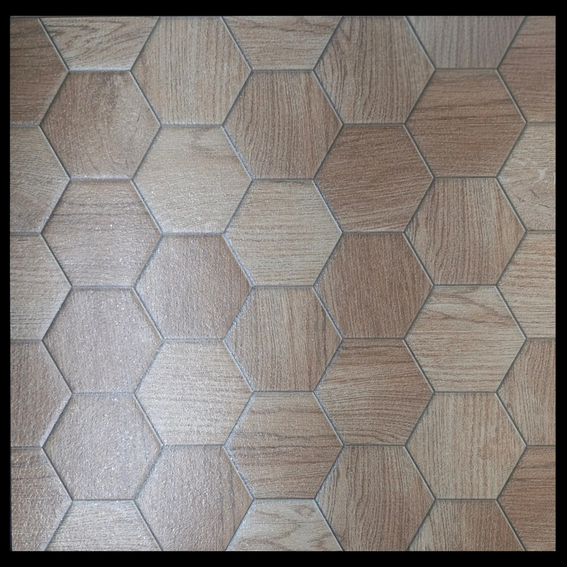 HRP BROWN HEXAGON WOOD - thumb 3