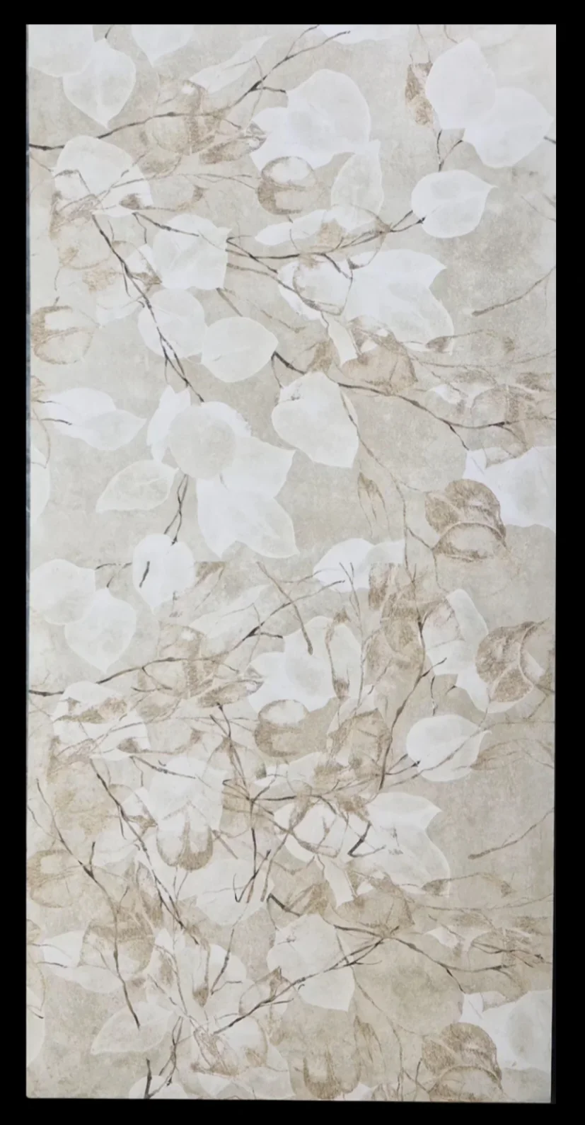 DECOR AUTUMN PETALS ART BEIGE - thumb 1