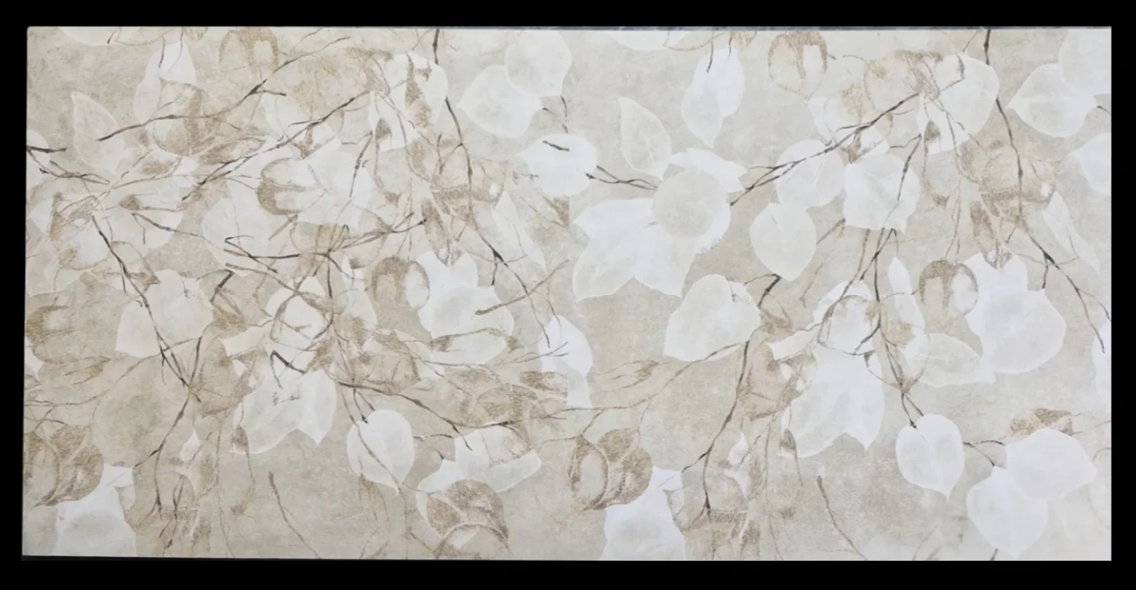 DECOR AUTUMN PETALS ART BEIGE - thumb 4